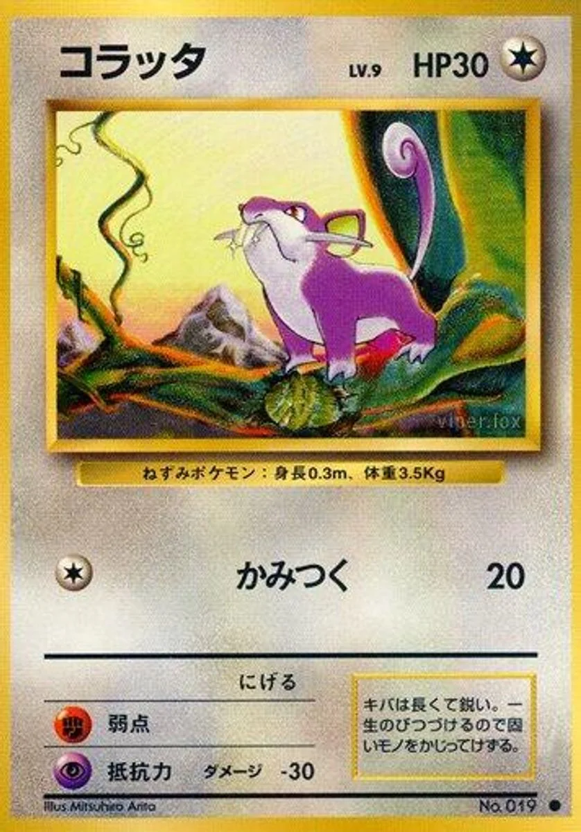 Rattata 「EXPANSION_PACK No. 060」「JP」